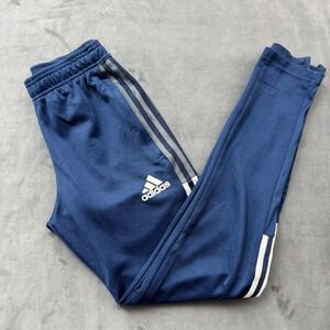 Adidas Tiro Track Pants Navy Blue Aeroready Soccer Training Joggers XS